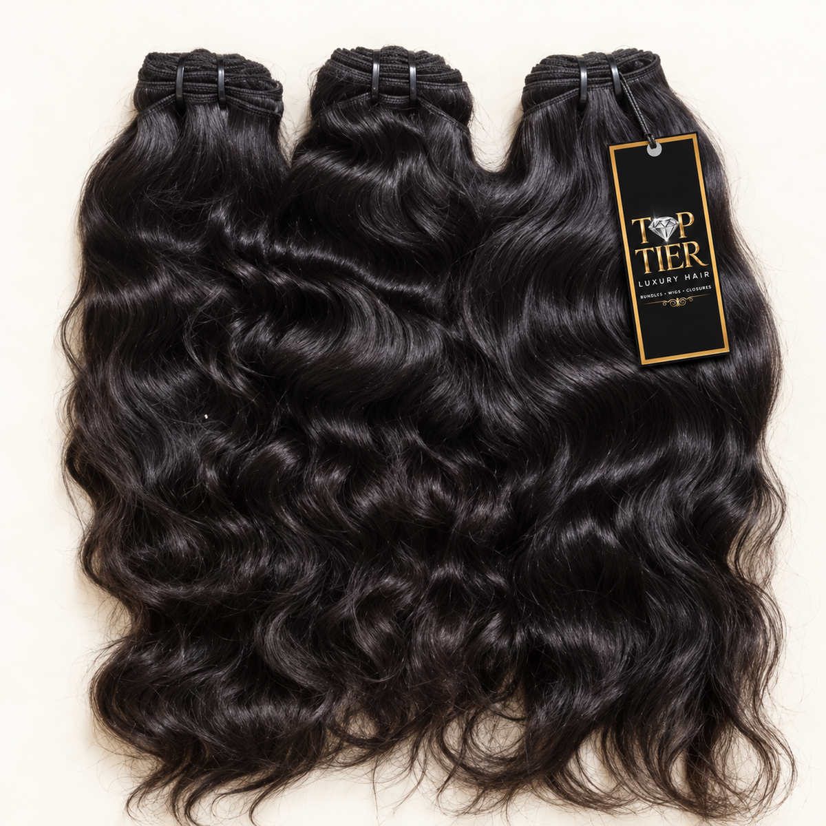 The Luxe Wave - Raw Natural Wave Bundles