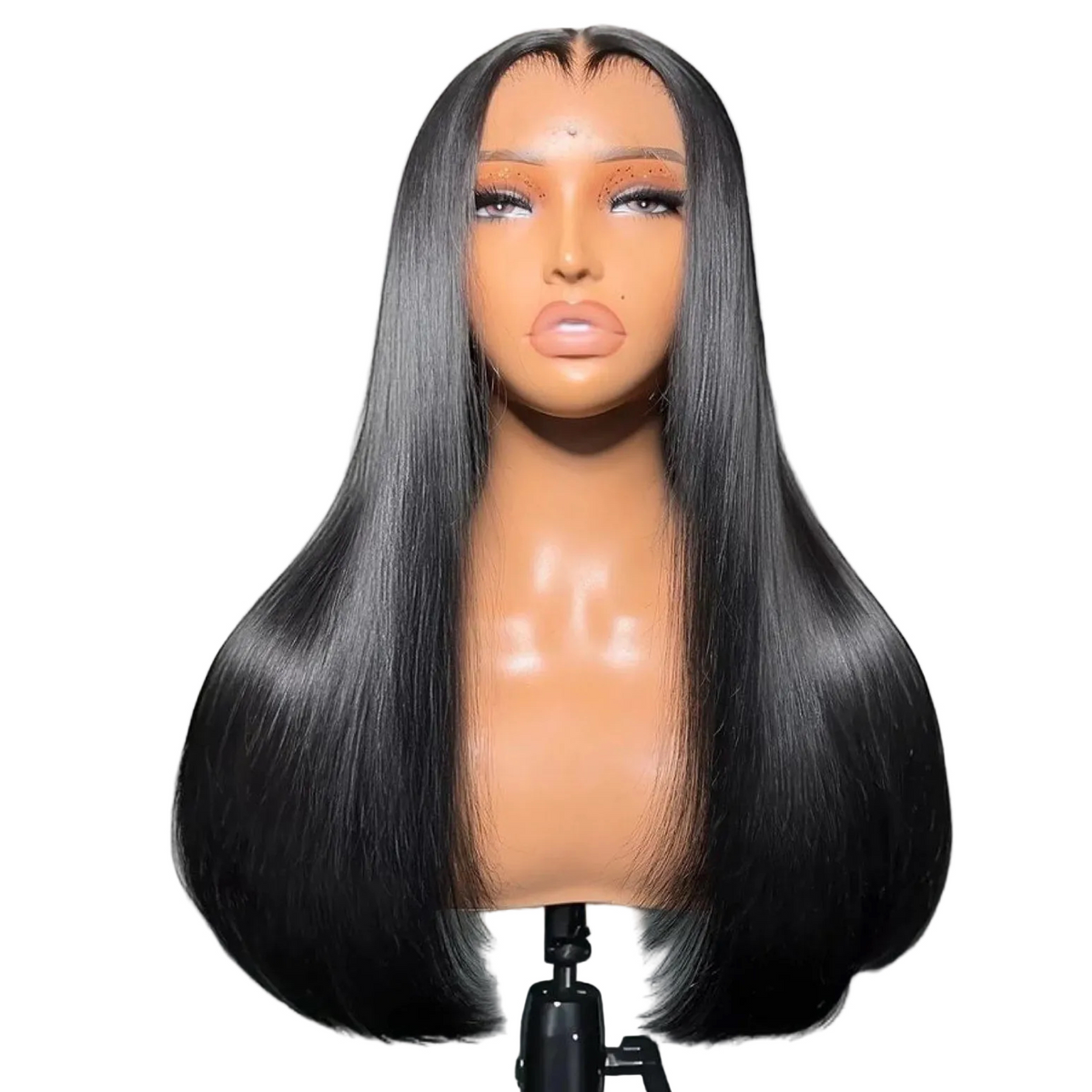 5x5 Closure Black Wig